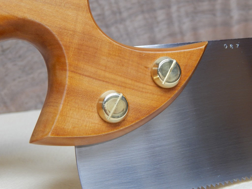 Loon Lake Tool Works Joiner's Saw SN067 -- Quartersawn Apple Handle