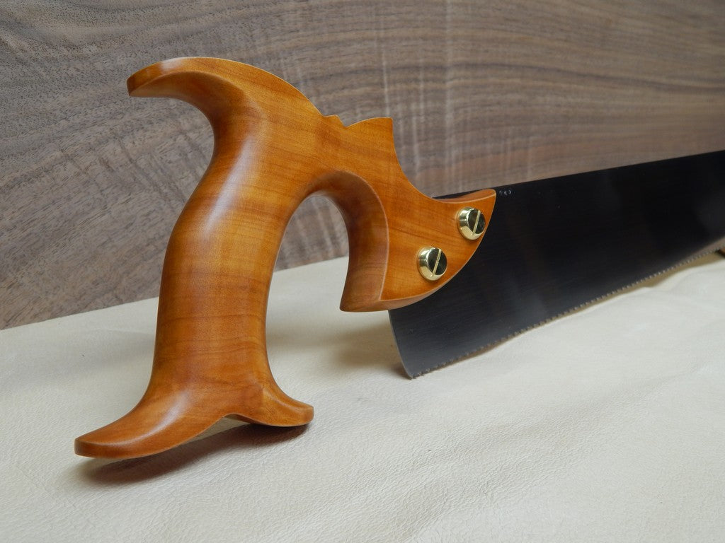 Loon Lake Tool Works Joiner's Saw SN067 -- Quartersawn Apple Handle