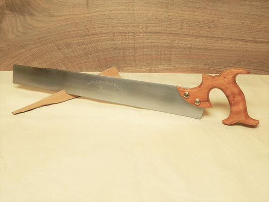 Loon Lake Tool Works Joiner's Saw SN067 -- Quartersawn Apple Handle