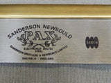 Vintage 10 Inch Sanderson Newbould PAX Dovetail Saw 15 ppi -- New Old Stock