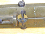 Vintage Coachmaker's Fence Router -- Brass Body