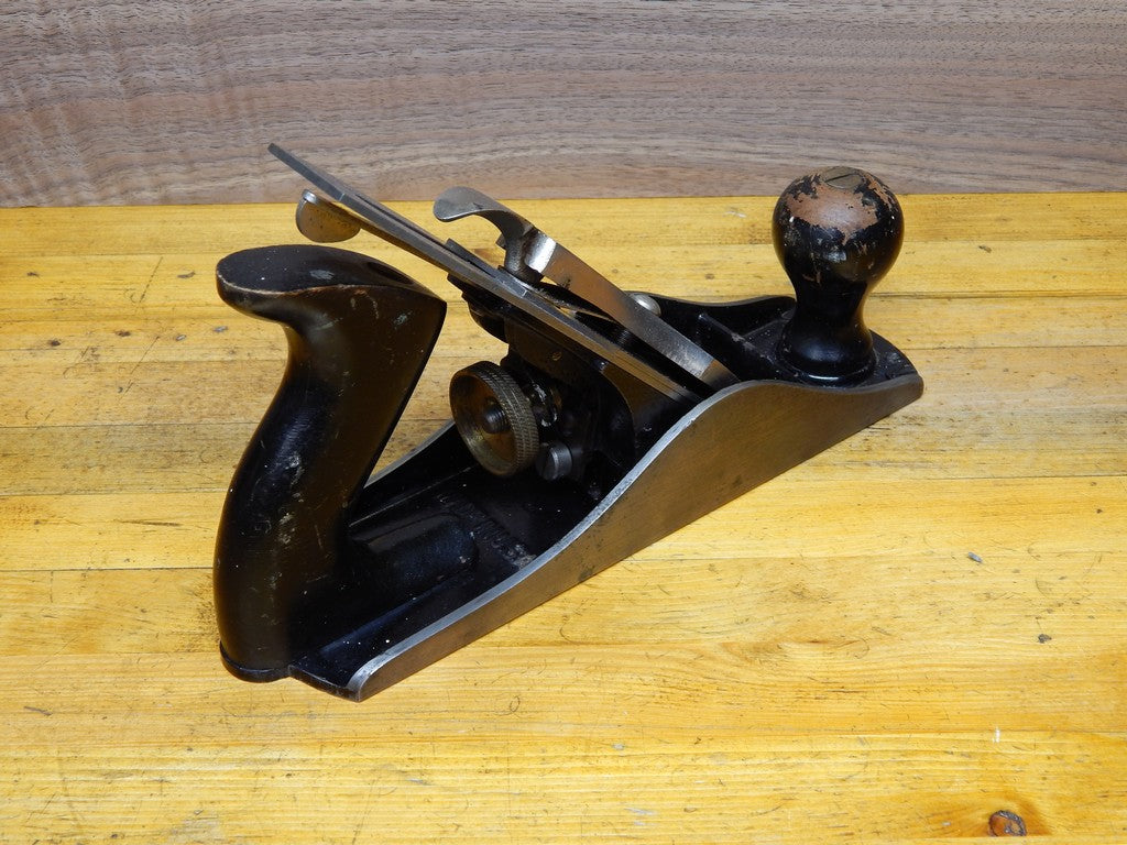 Stanley No 4 Type 18 Smoothing Plane -- Corrugated Sole